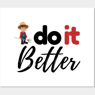Farmers Do It Better Posters and Art